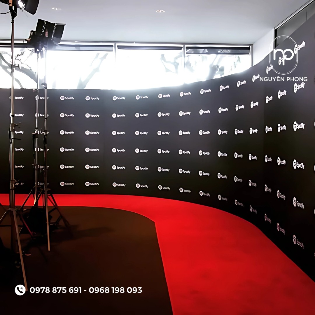 Backdrop uốn cong